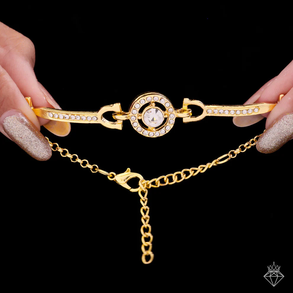 KAYA Halo Crystal Bracelet