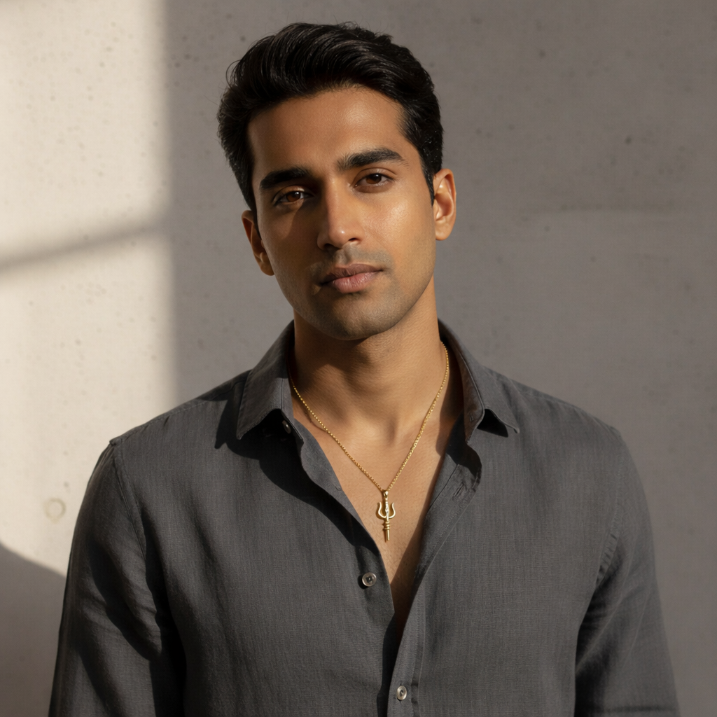 KAYA Devotion Trishul Pendant