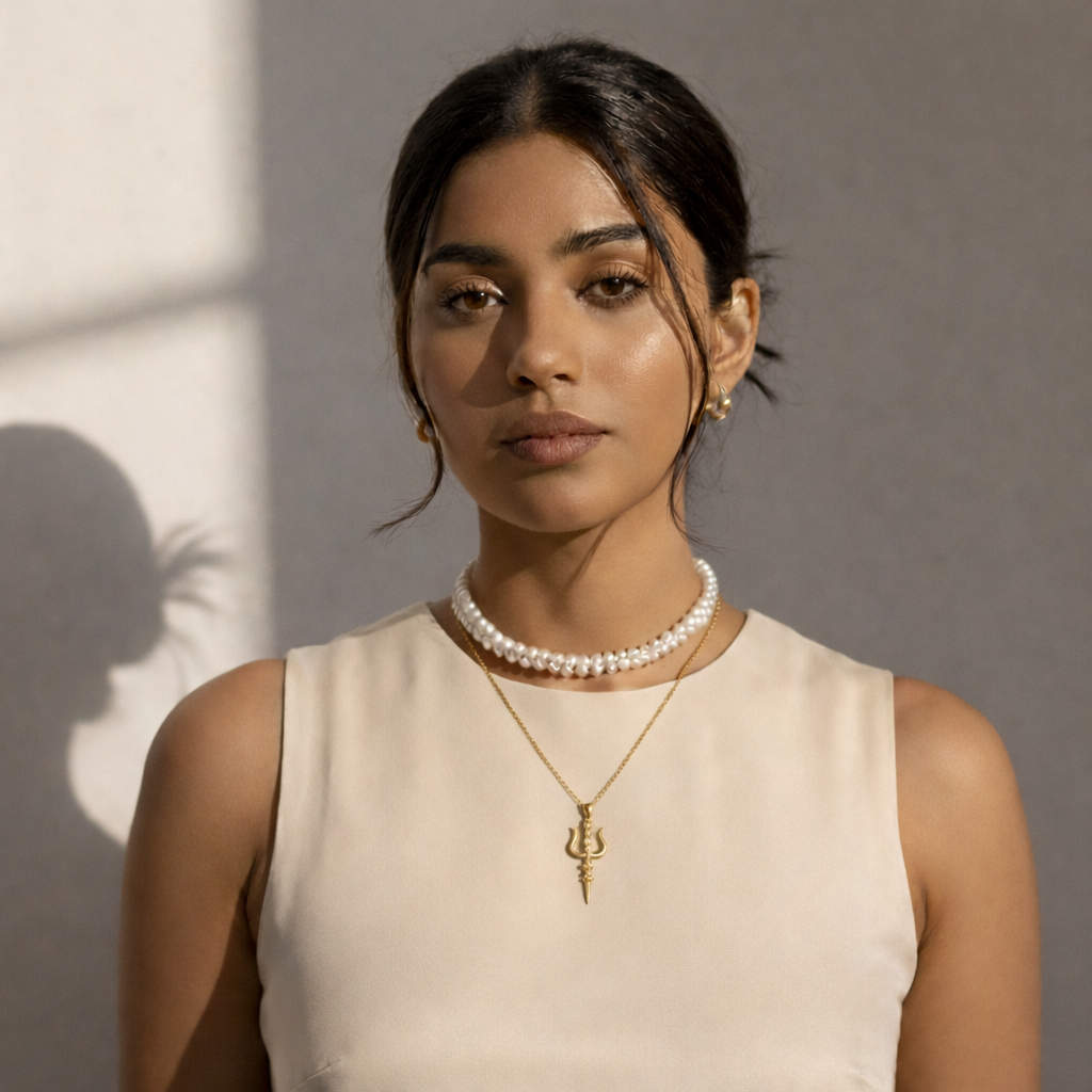 KAYA Devotion Trishul Pendant