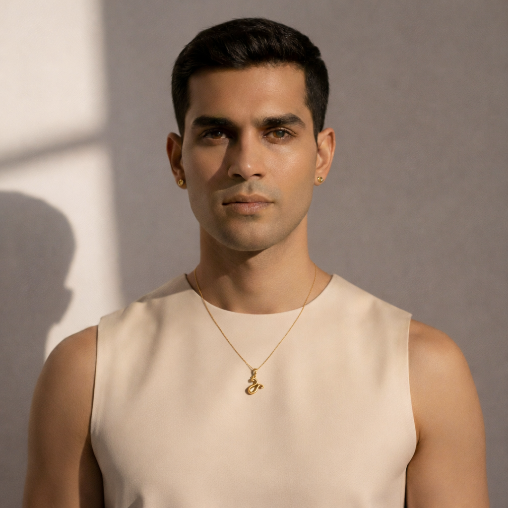 KAYA Devotion Ganesh Curve Pendant