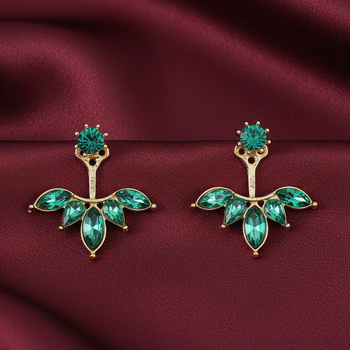 KAYA Aura Emerald Wing Earrings