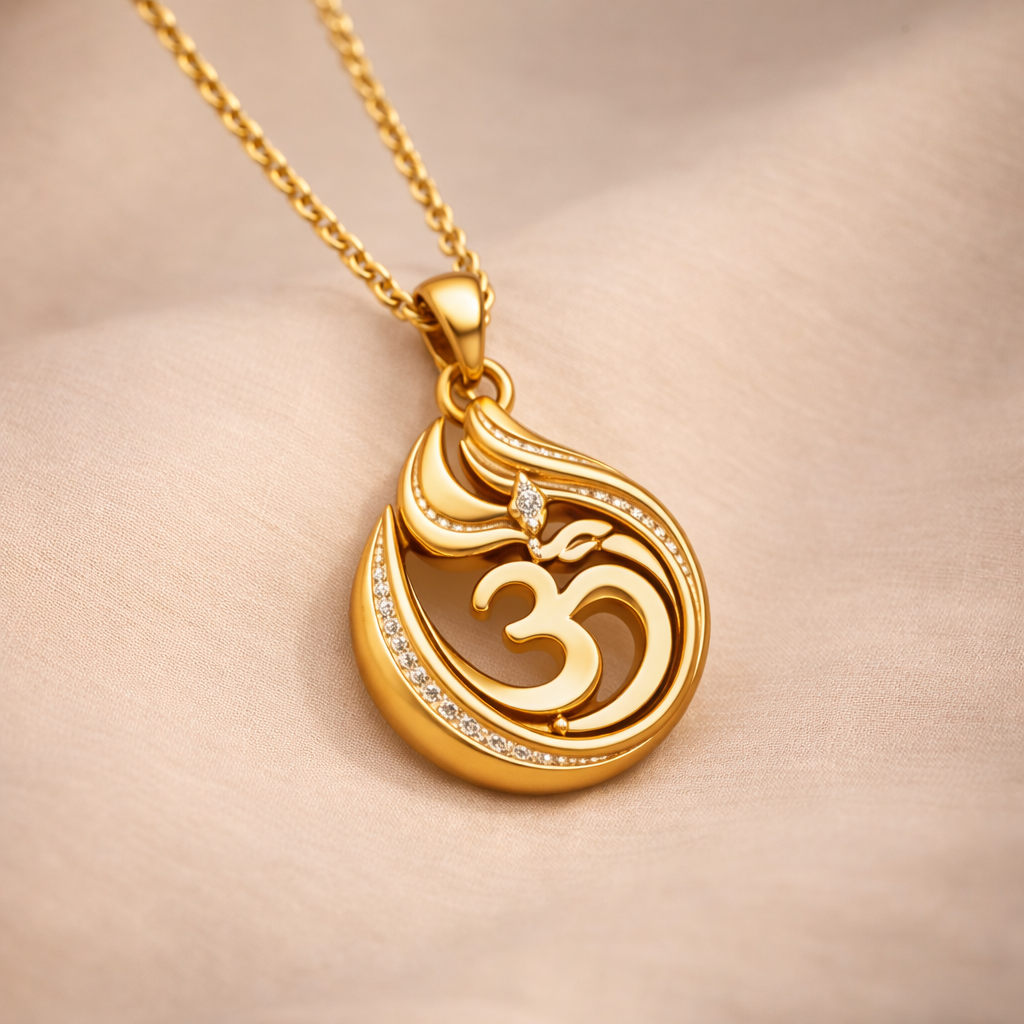 KAAYA Devotion Om Aura Pendant