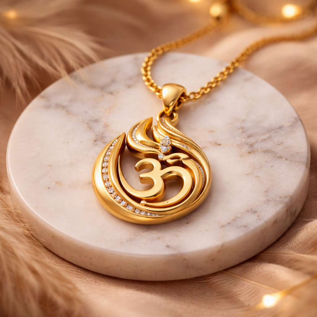 KAAYA Devotion Om Aura Pendant