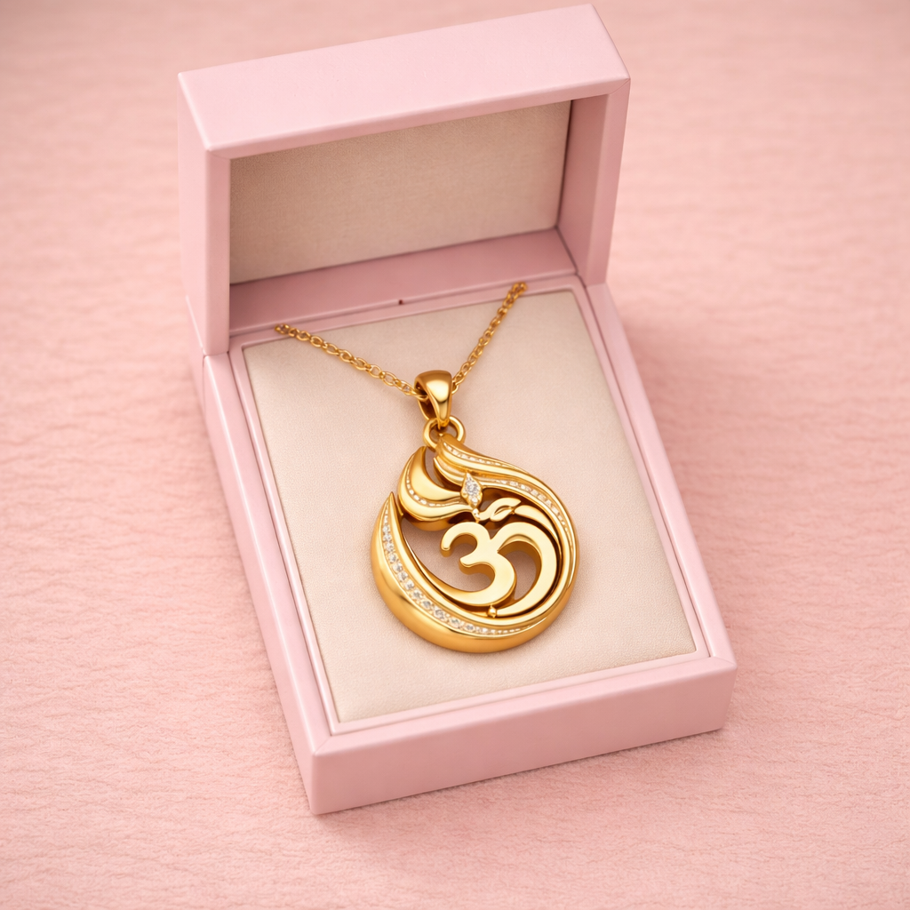 KAAYA Devotion Om Aura Pendant