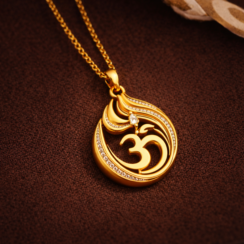 KAAYA Devotion Om Aura Pendant