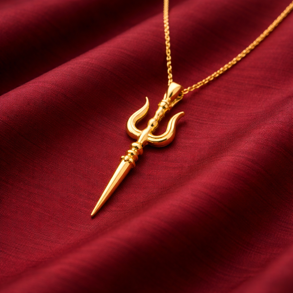 KAAYA Devotion Trishul Pendant