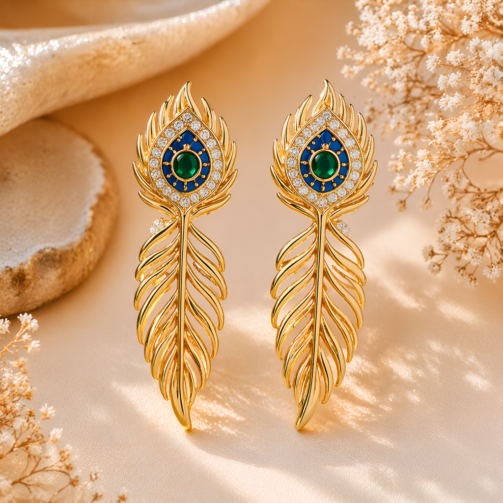 KAAYA Mayura Drishti Drops Earrings