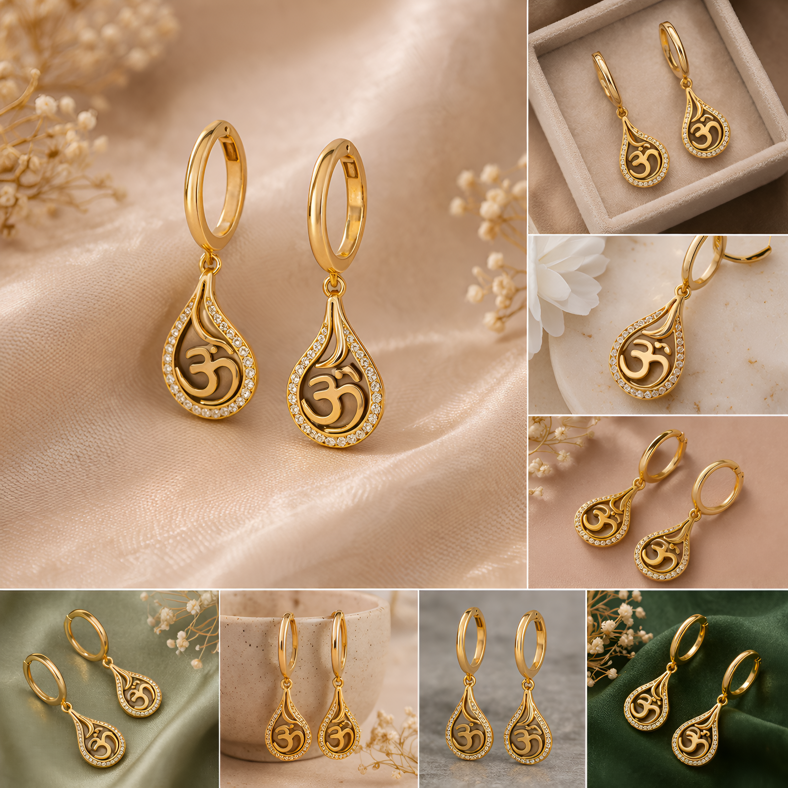 KAAYA Omkara Drops Earrings
