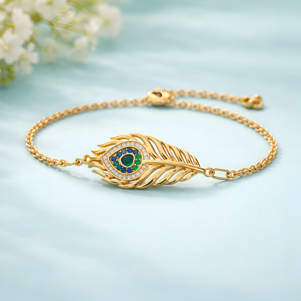 Krishna Mayur Bracelet