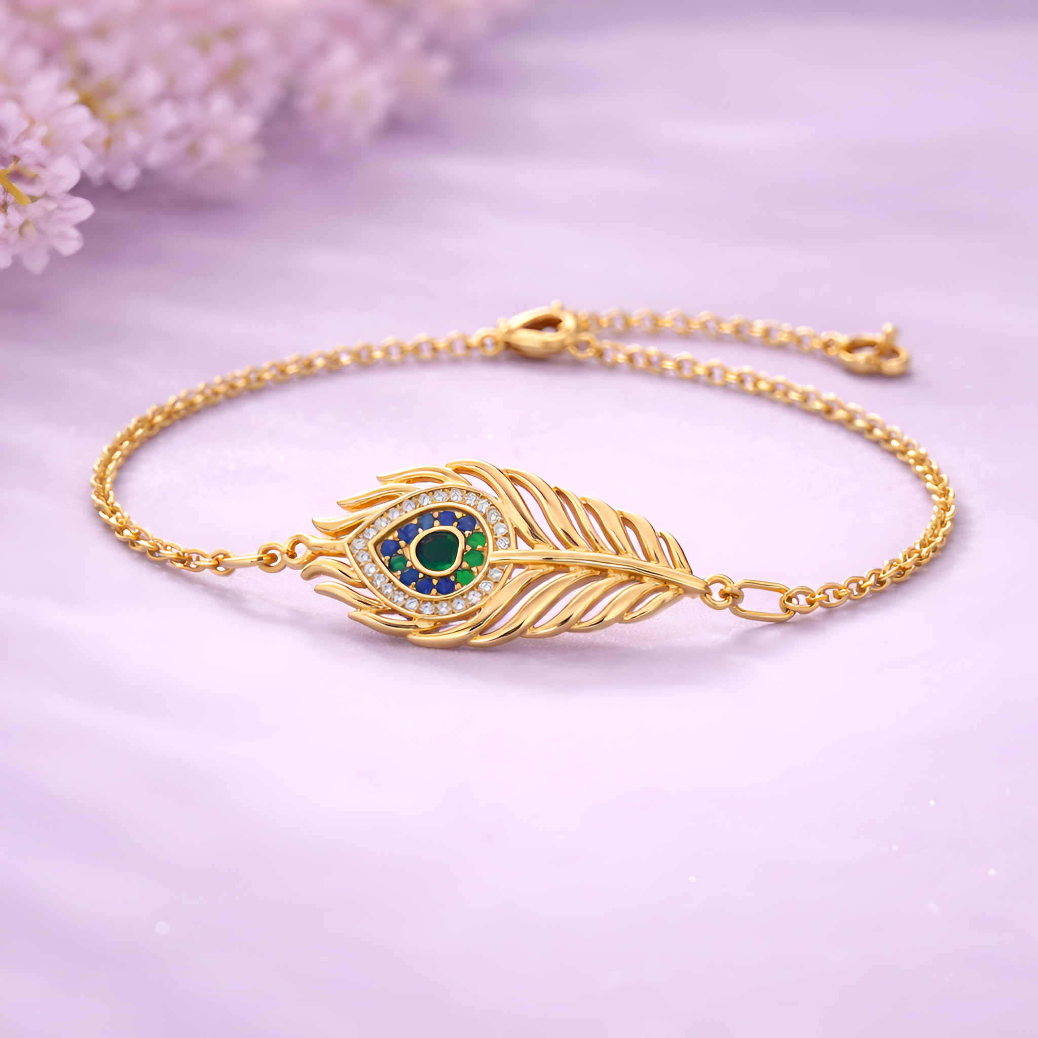 Krishna Mayur Bracelet
