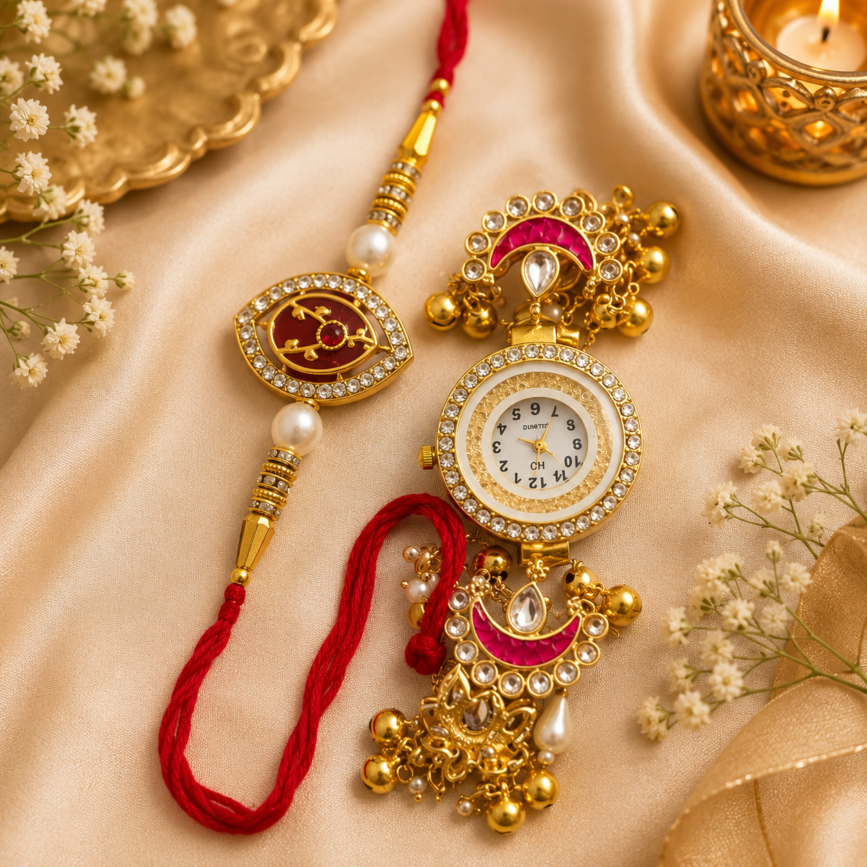 Royal Chandrika Watch & Rakhi