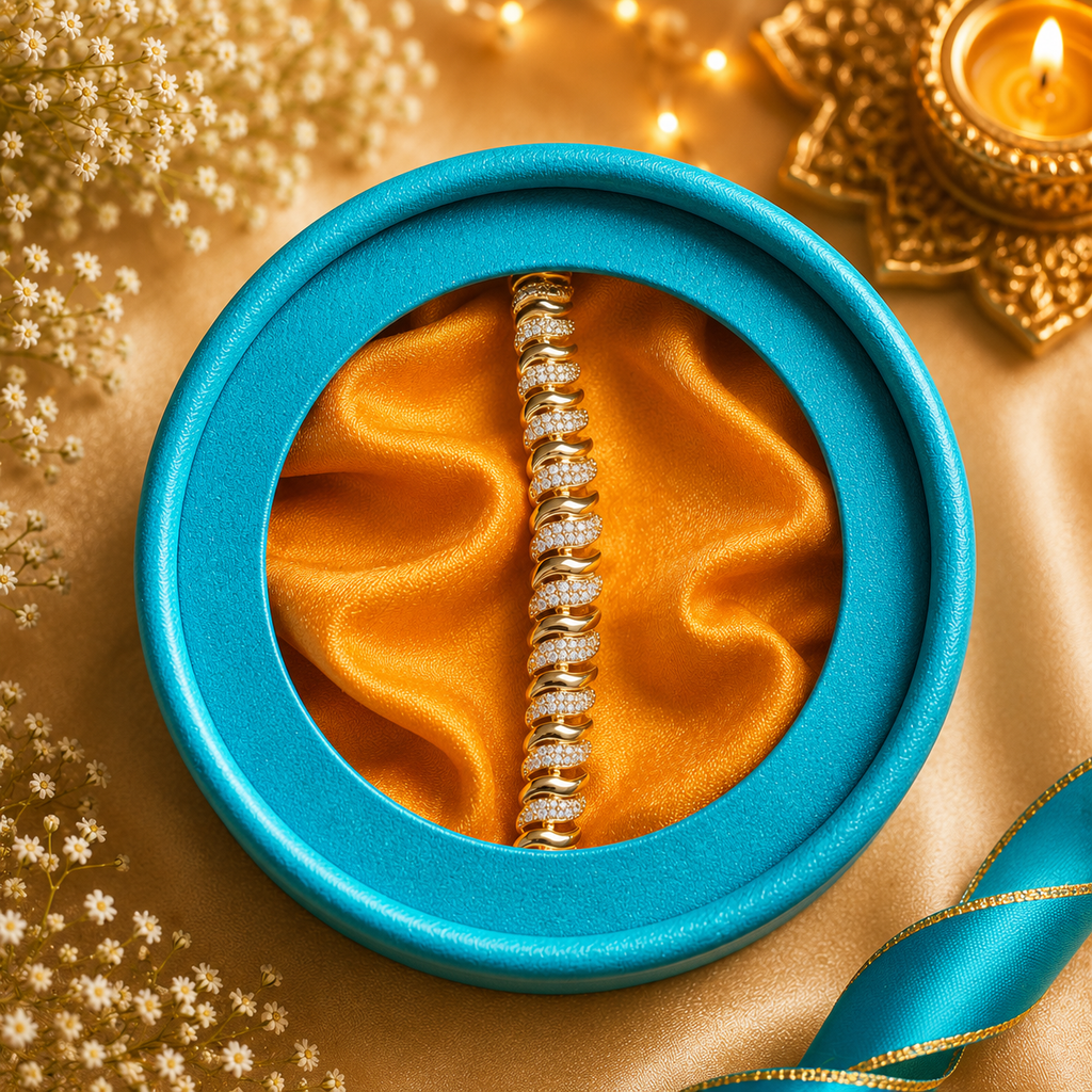 Royal Cuban Bracelet Rakhi
