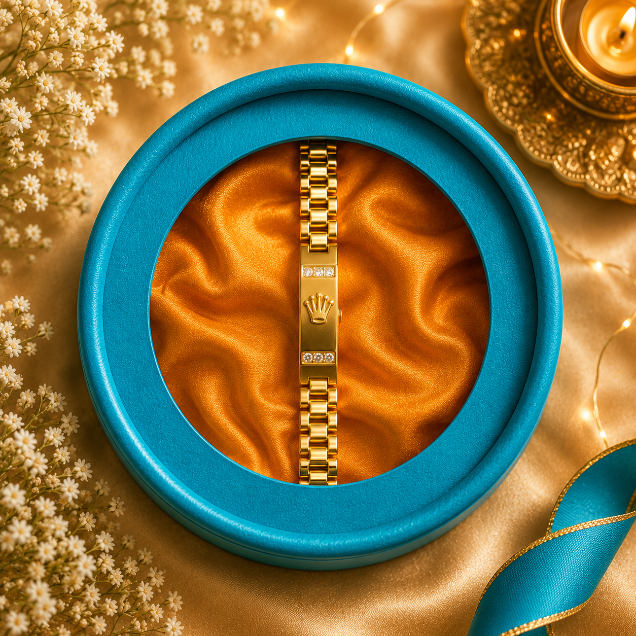 Crown Legacy Bracelet Rakhi