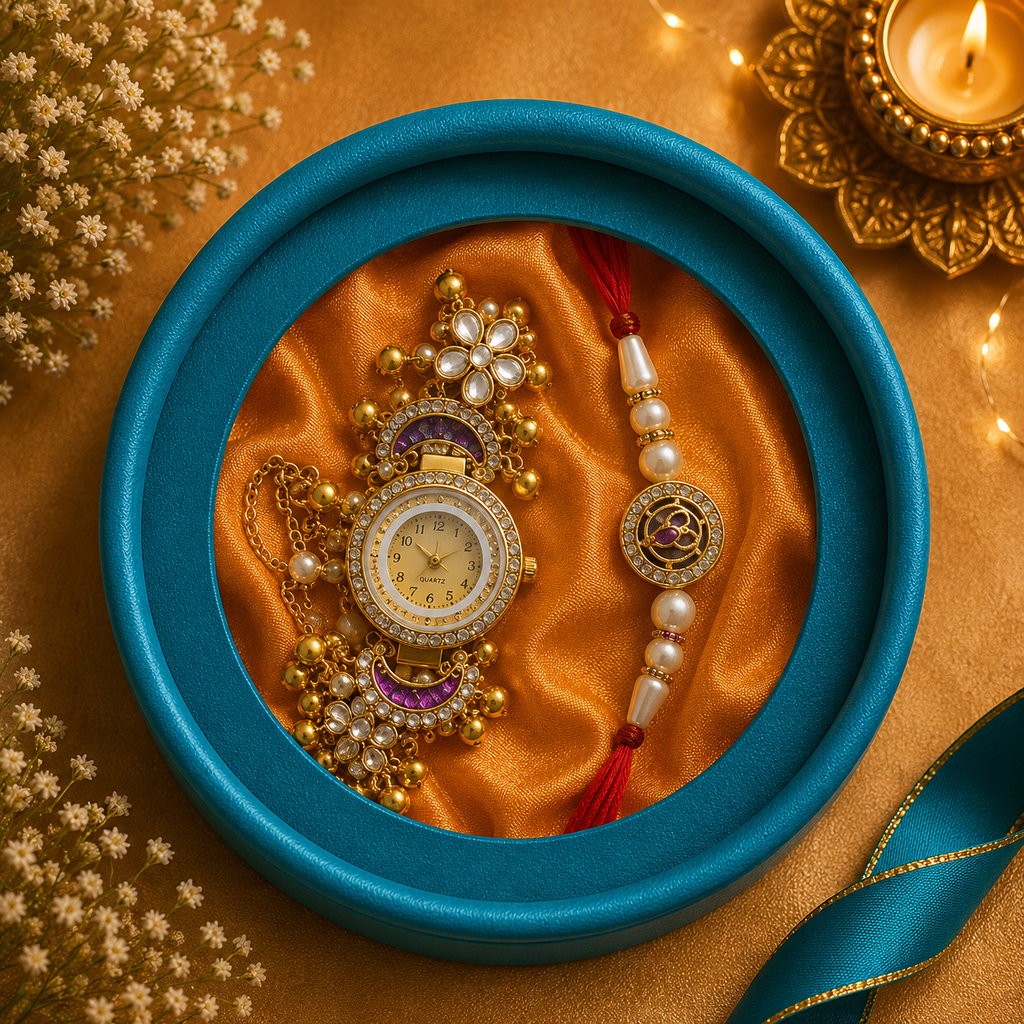 Royal Prestige Watch & Rakhi
