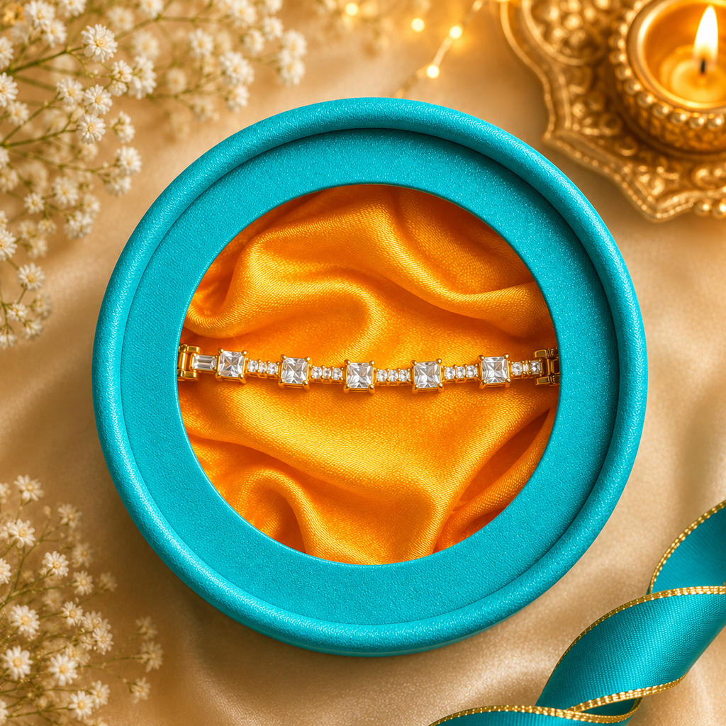 Regal Prism Bracelet Rakhi