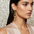 KAYA Gilded Orbit Drop Earrings