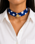 Aura Charm Scarf Necklace