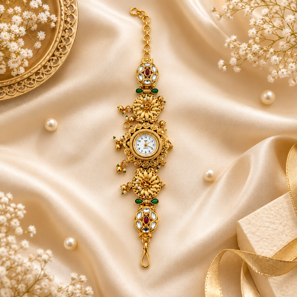 Regalia Kundan Heritage Watch
